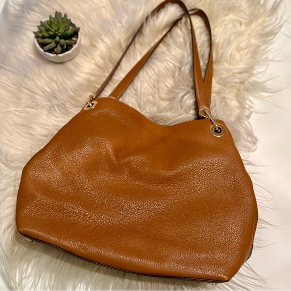 Michael Kors Leather Shoulder Bag - Picture 4 of 10